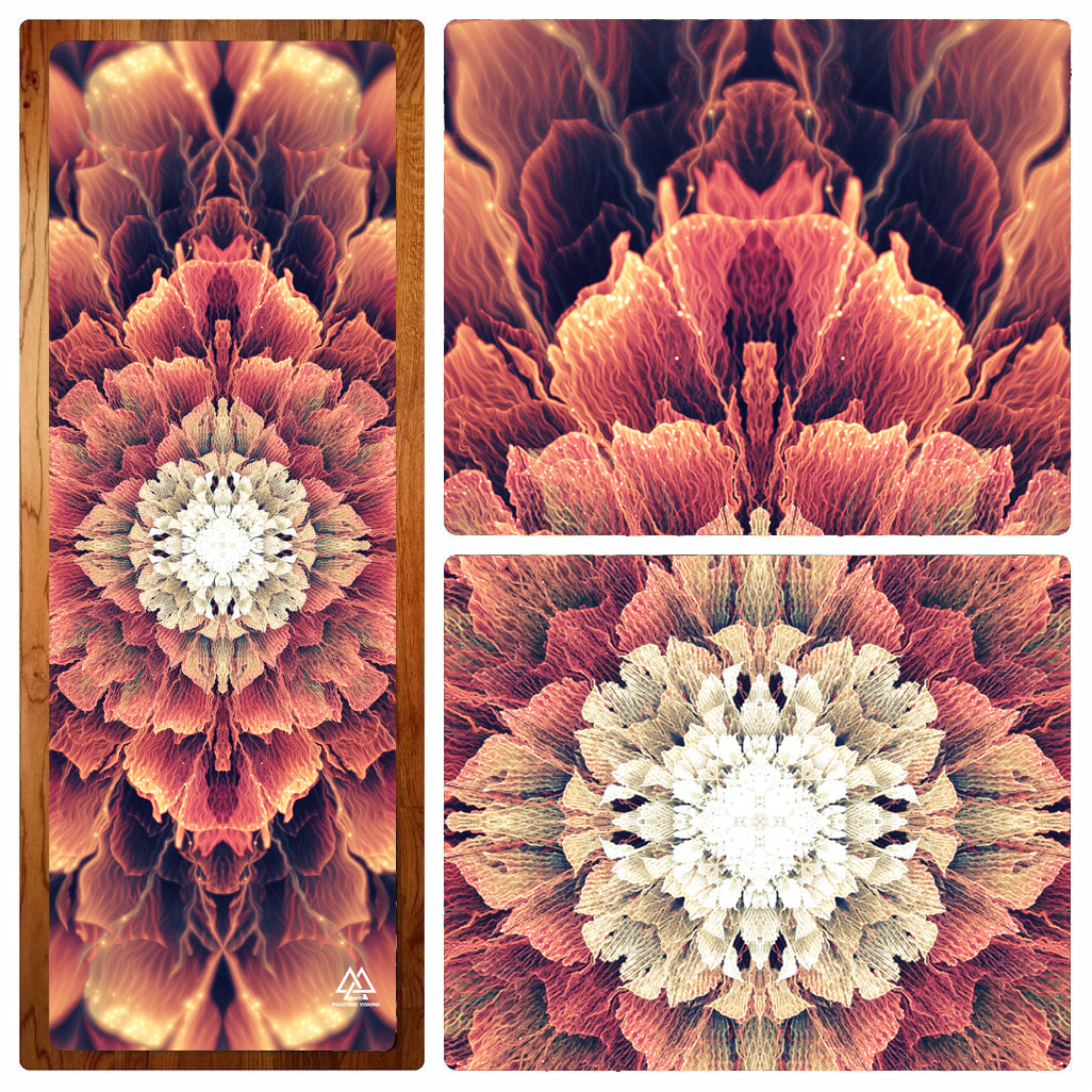 "Mandala Bloom" Yoga Mat