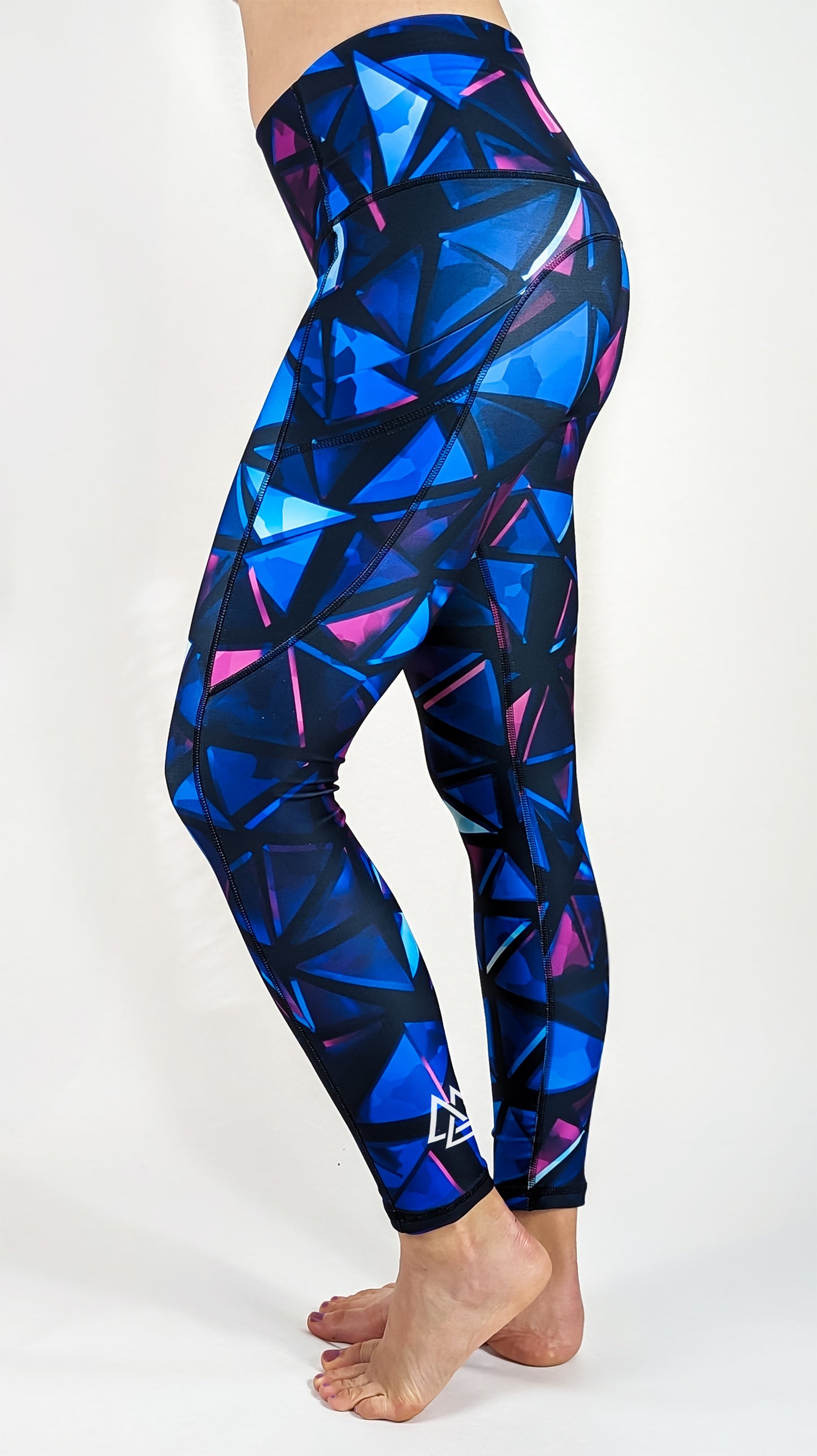 "Stained Glass" Yoga Leggings