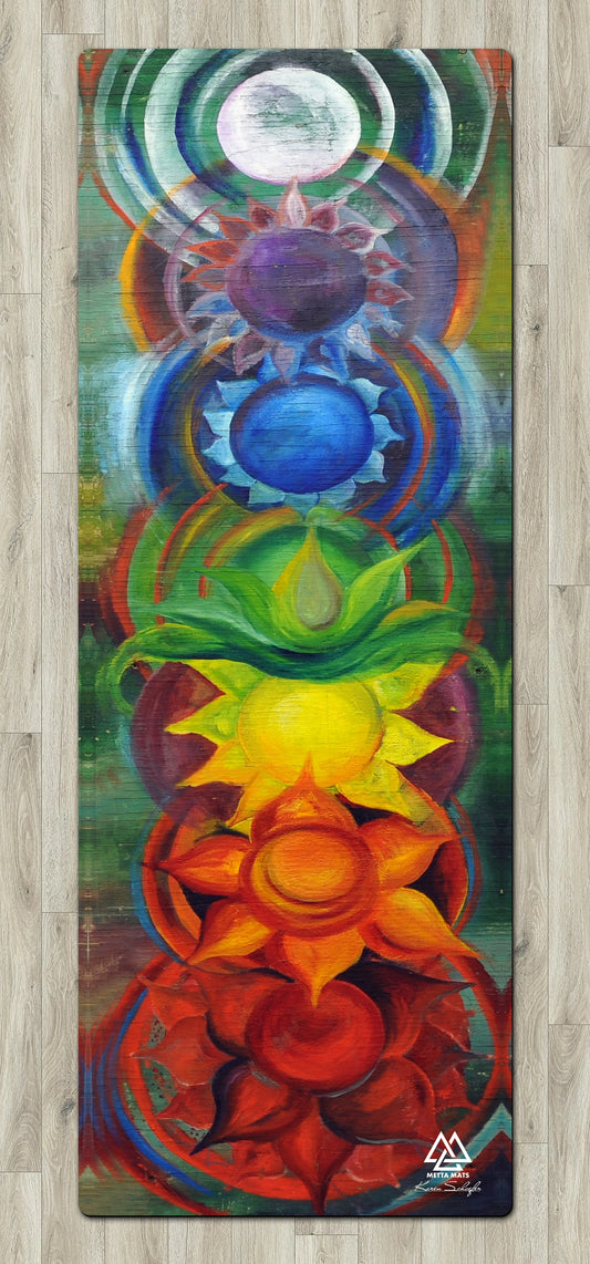 "Ancient Balance" Yoga Mat