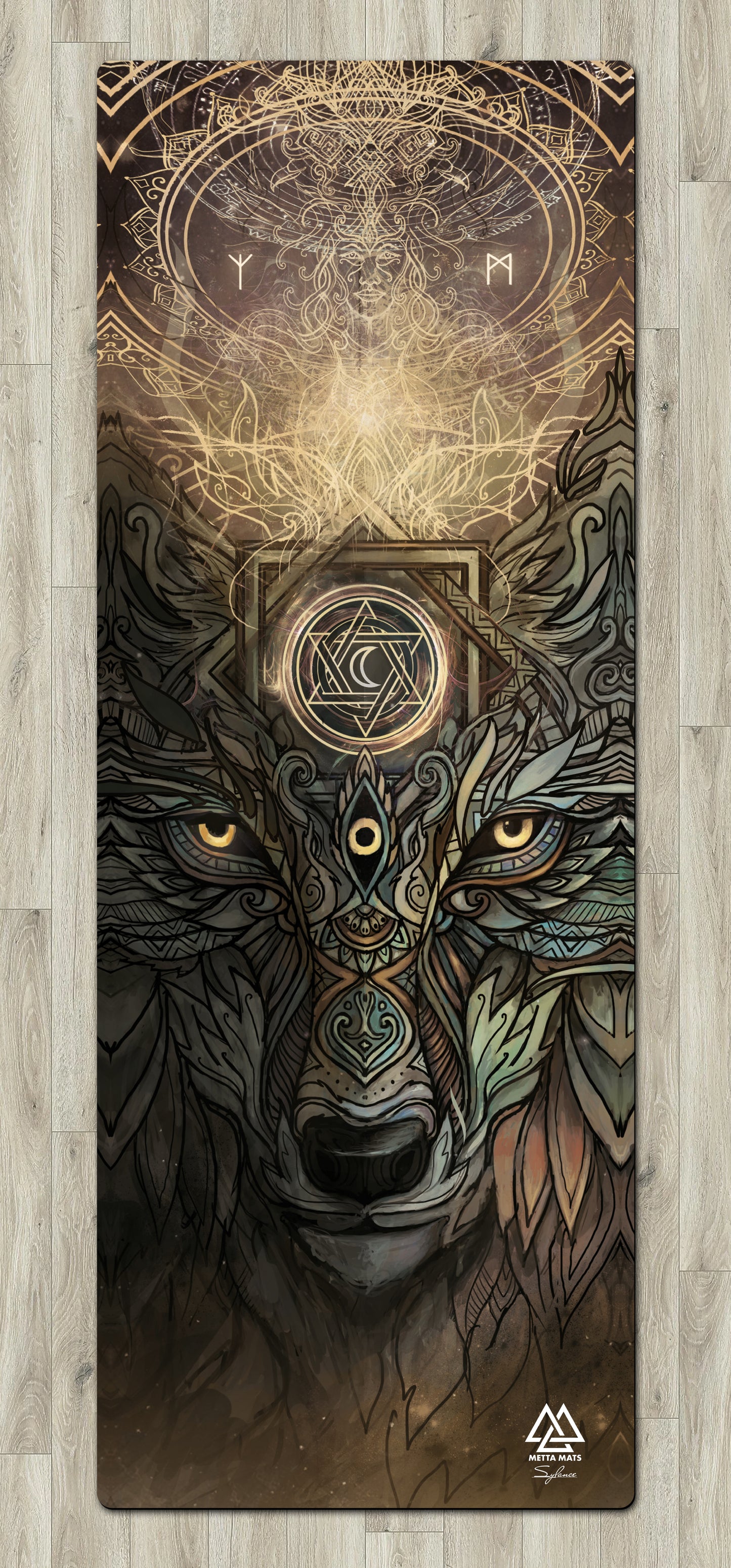 "Wolf Spirit" Yoga Mat