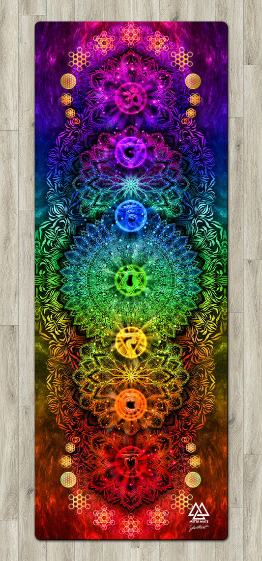 "Seventh Chakra" Yoga Mat